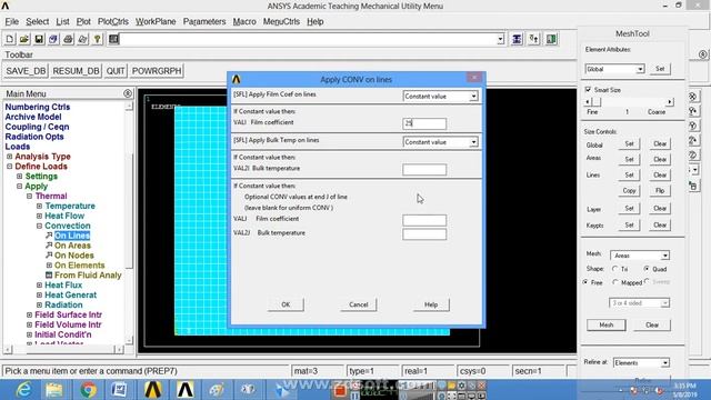 Thermal Analysis : Ansys 2019 R1 смотреть онлайн