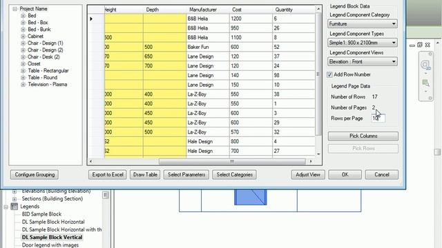 Revit tools4revit Dynamic Legend Creates Revit Furniture Legends On Different Pages смотреть онлайн