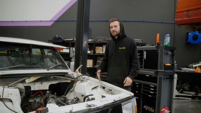 The 2x 13B Rotary Volvo 240 Wagon Drift Build is Here! смотреть онлайн