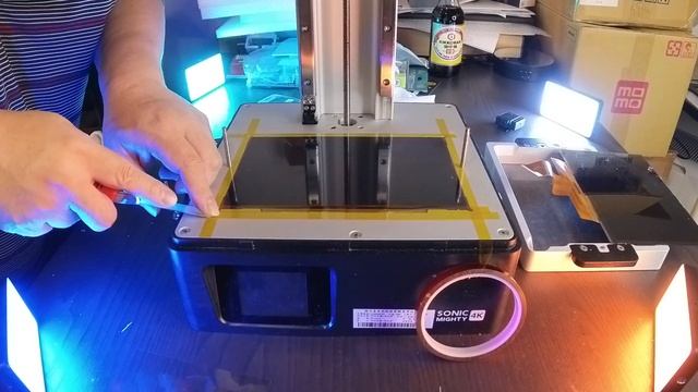 Phrozen Mighty 4k 更換LCD / Phrozen 3dprinter Mighty 4k Change Lcd (mini4k Has Same Steps)