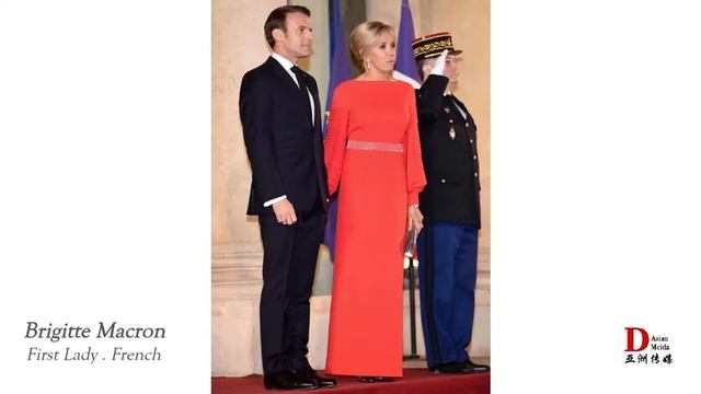 第一夫人之最浪漫國度的卡拉.布魯尼Brigitte Macron日常服飾
