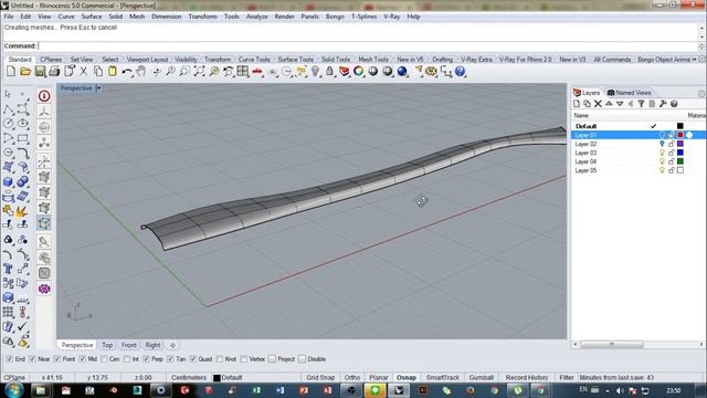 Axe Modeling Tutorial in Rhinoceros 3D смотреть онлайн
