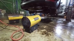 Этап 4. Сушка автомобиля.