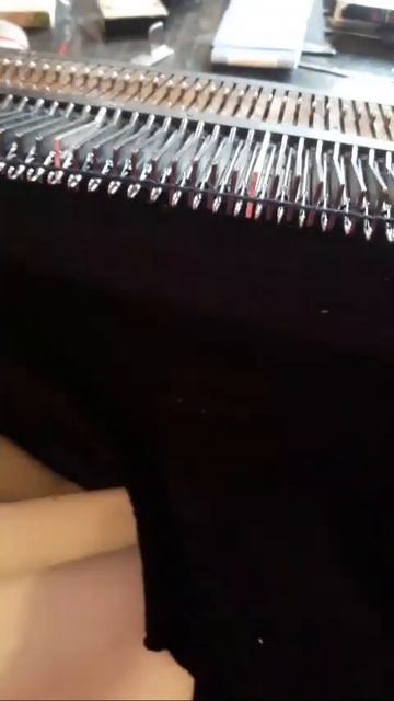 Wow,hood On A Knitting Machine!? Вау, капор на вязальной машине!?#вязаныйкапор