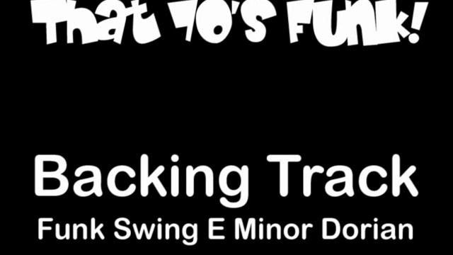 Backing Jam Track That Seventies Funk Shuffle Groove смотреть онлайн