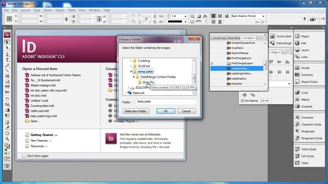 Adobe Indesign | Image Catalog Using Inbuilt Script смотреть онлайн