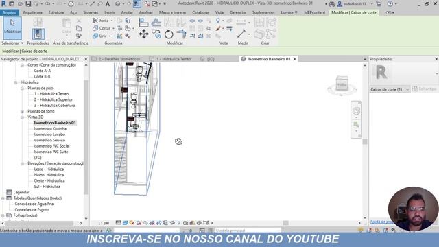 Criando perspectivas isometricas REVIT 2020 смотреть онлайн