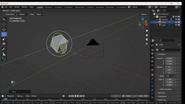 Blender Beginner Tutorial | UI Basics, Scale & Rotate | Screencast Keys Add-on смотреть онлайн