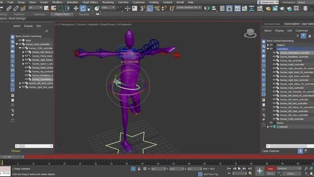 this will really work skeleton done max Autodesk 3ds Max 2018 Student Version 2019 07 10 19 57 смотреть онлайн