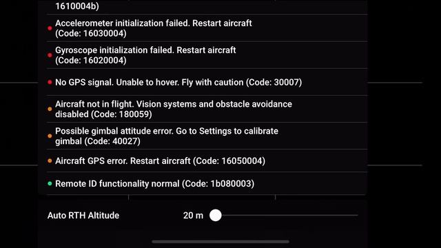 Too many errors on DJI Mavic Mini 3 Pro Gimbal: Connection, Data Error, 40027, 30049, 30045, 30007 смотреть онлайн