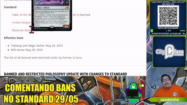 COMENTANDO BANLIST STANDARD DE HOJE! FABLE, BANKBUSTER E DESPAIR RODARAM! смотреть онлайн