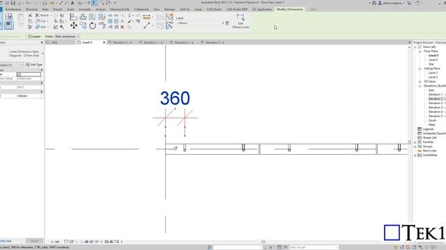 How the arrangements of the components are controlled easily using Global Parameter in Revit смотреть онлайн