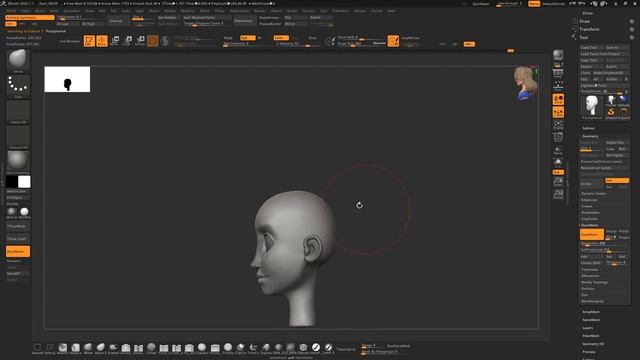 how to sculpt dude girl character in zbrush смотреть онлайн