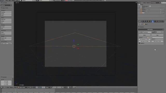 Setting Up Tessellation In Blender
