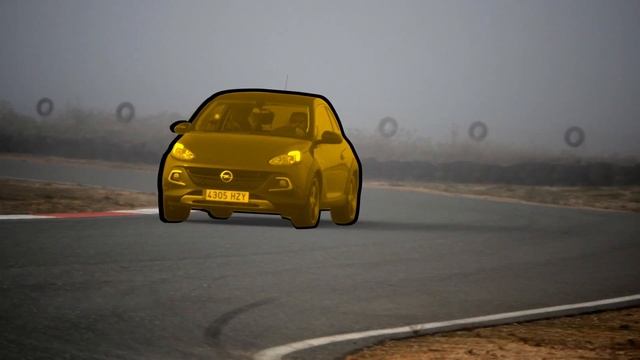 Derrapes, diversión y curvas imposibles con el Nuevo Opel ADAM ROCKS смотреть онлайн