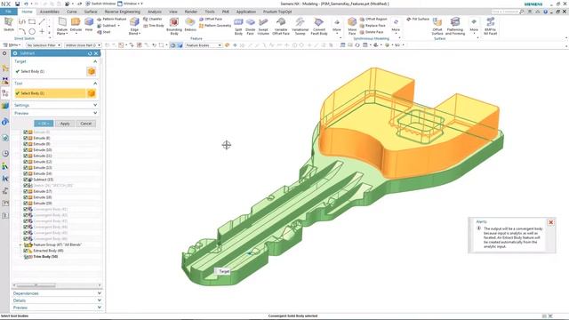 NX 11 Convergent Modeling - Key Engraving смотреть онлайн