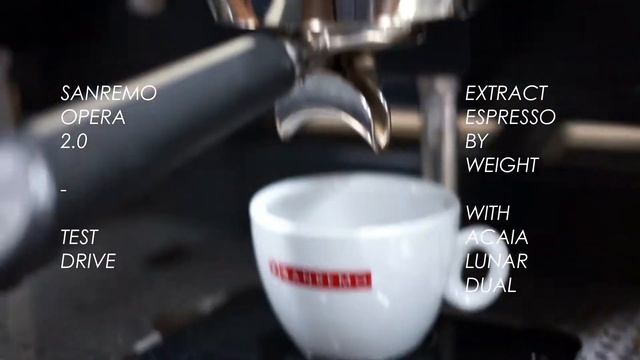 [prism.coffee] Sanremo Opera2.0 with Acaia Lunar Dual смотреть онлайн