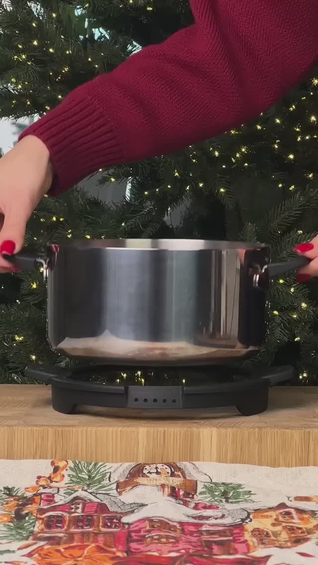 Приготовим горячую закуску к новогоднему столу в кастрюле Compact Chef от Vitax