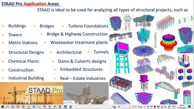 🔴Introduction of STAAD.Pro V8i | LIVE Interactive Session | DAY - 01 смотреть онлайн