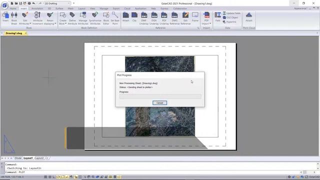GstarCAD 2022 - Raster Image Plot (Improvement ) смотреть онлайн