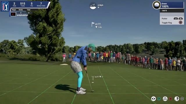 Charmed front 9 at Deere Run смотреть онлайн