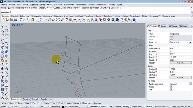 Curso de Rhinoceros 5 Parte 02 02 Barridos por carriles смотреть онлайн