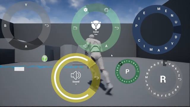 Dynamic PIE Menu: Control review (Mouse, Gamepad, Keyboard) смотреть онлайн