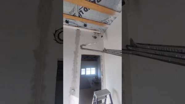 Прокладка фреонопровода на стадии ремонта дома для 4х Сплит-Систем!