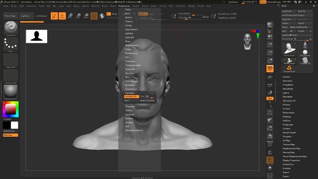 Zbrush en 5 min #70 Quitar Camview y Thumbnail del Canvas смотреть онлайн