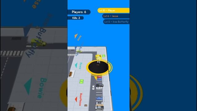 Hole.io - Biggest Hole Map Control: 100.00% #15 смотреть онлайн