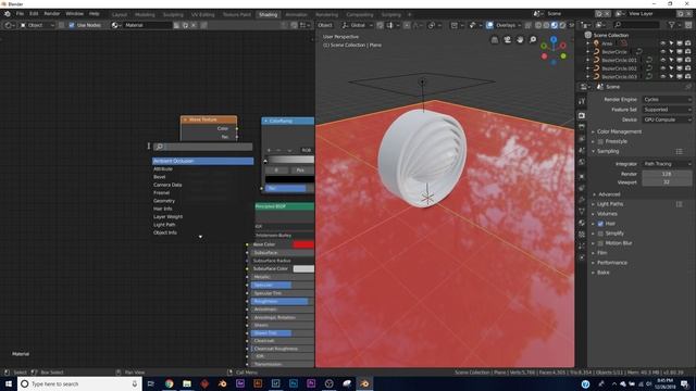 Blender - Abstract Still life (Blender 2.8) смотреть онлайн