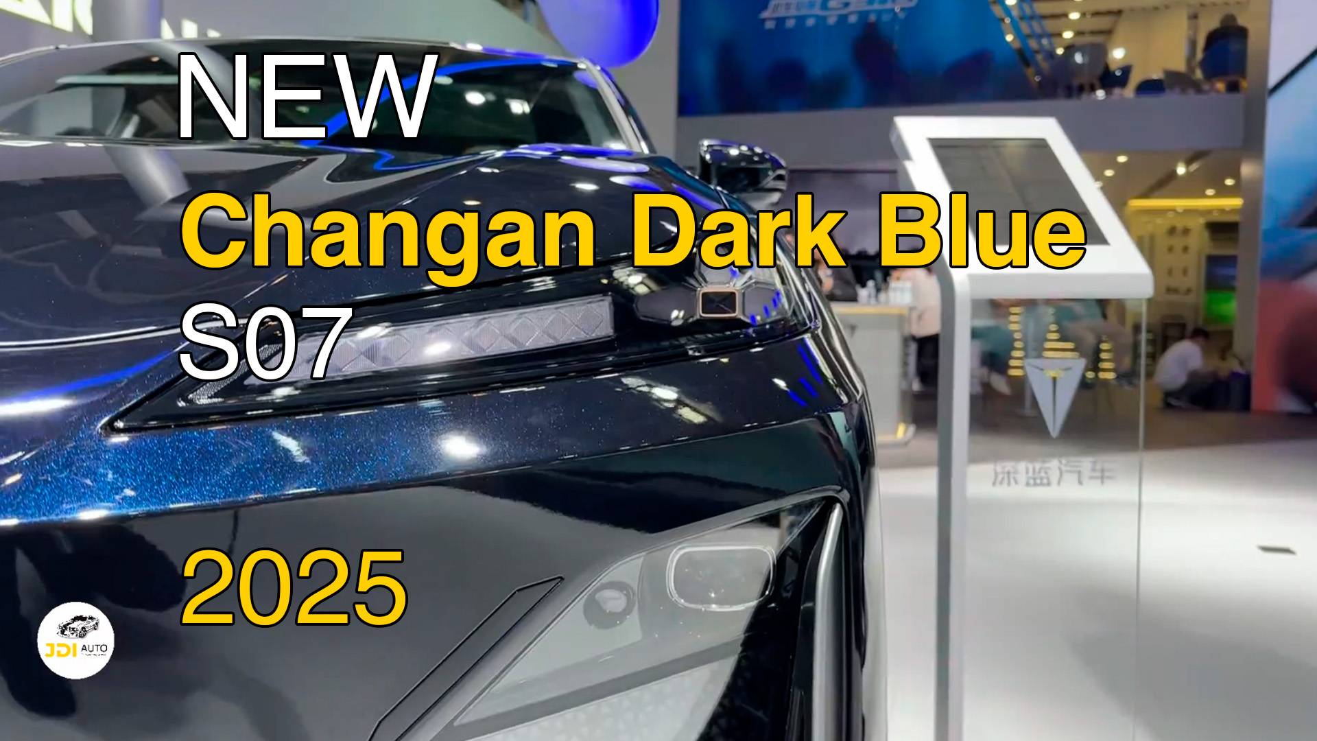 Новый Changan Dark Blue S07 2nd Anniversary Black Gold Knight Edition 2024 года. Видео обзор. смотреть онлайн