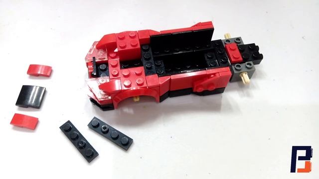 Lego Bugatti Veyron With Instruction