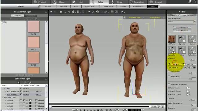 Dirty Avatars, the art of the Realistic Skin Texturing in iC смотреть онлайн