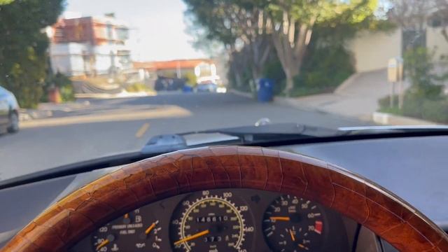 Mercedes E320 wagon 1995 driving video смотреть онлайн