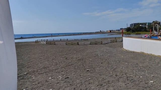 Пляж СОЧИФОРНИЯ. #сочи#адлер#сочифорния