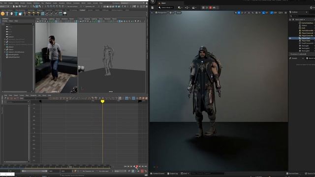 Marker Less Motion capture Test смотреть онлайн