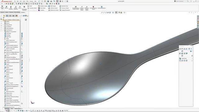 Solidworks to Rhino Surface Evaluation Macro смотреть онлайн