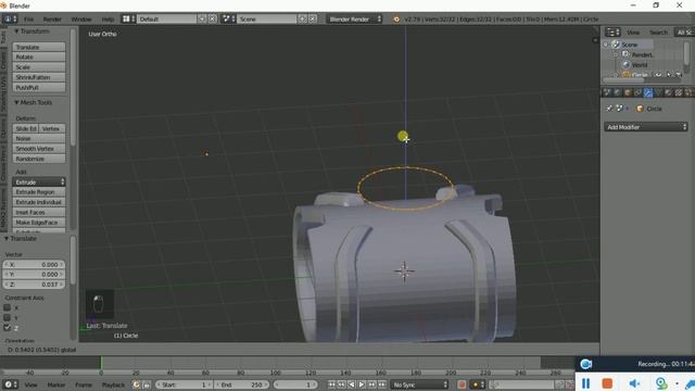 HOW TO MAKE OMNITRIX IN BLENDER 2.79 PART-1 смотреть онлайн
