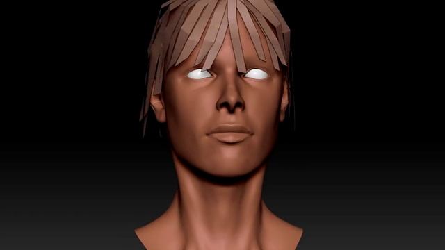 Zbrush Female anatomy pose practice sculpt смотреть онлайн