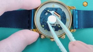How to change Battery Romanson TM9A22FM  and Time setting #watchservicebd