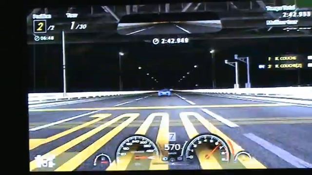 Record à battre : GT6 - Bugatti Veyron : 638 km/h !!! смотреть онлайн