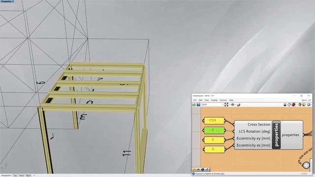 Smart structural members for super fast modelling. Assign 'Revit like' properties to elements. смотреть онлайн