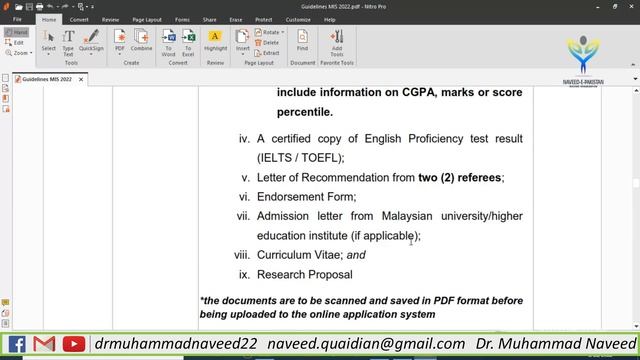Malaysia International Scholarship (MIS) | Application Process | Lecture 141 | Dr. Muhammad Naveed смотреть онлайн