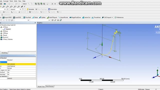 Dijeljenje površina posuda Ansys student video / how to divide the surface in Ansys смотреть онлайн