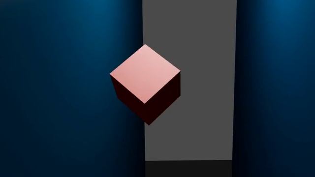 Falling Cube (Blender Physics and Keyframe Test) смотреть онлайн