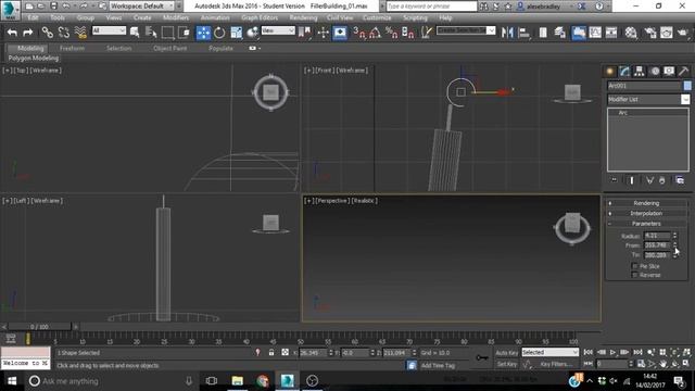 3DS Max Speed Model - Medieval Building смотреть онлайн