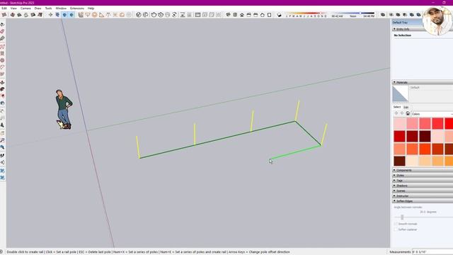 How to Use MAJ Rail Extension in Sketchup || Sketchup Tutorial 2023 смотреть онлайн