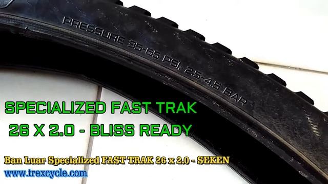 Ban Sepeda Specialized FAST TRAK 26 x 2.0 - SEKEN смотреть онлайн