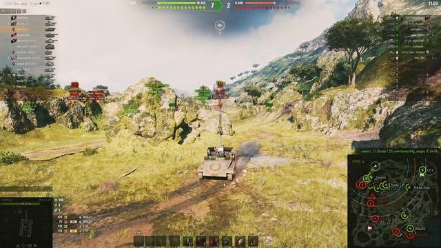 Мир Танков. Бой на Rhm.-Borsig Waffenträger